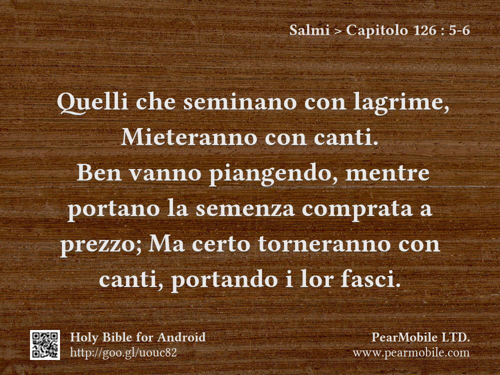 Salmi, Capitolo 126:5-6